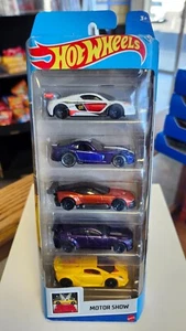 Paquete de 5 Hot Wheels 2022 Salón del Automóvil con SRT Viper 2013 - Imagen 1 de 7