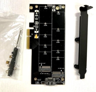 M.2 NVMe to PCI-e x 4 adapter - Image 1 of 3