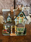 2006 Lemax Coventry Cove Lighted Mcmillan House Christmas Village W/Flaw