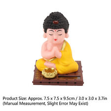 Buddha Mascot Head Nodding Solar Powered Buddha Figurine For Office FB