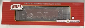 HO Atlas Slab Side Covered Hopper #20006357 CN Canadian National Hopper #113193 - Picture 1 of 4