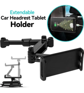 Universal Headrest Back Seat Car Holder Mount for iPad Tablets & Samsung Tablet - Picture 1 of 9