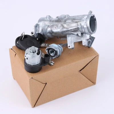Set Zündschloss Schließzylinder Schalter Gehäuse für VW BEETLE CADDY GOLF VI DE - Bild 1 von 4