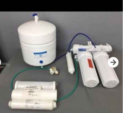 Watts Re PWR04verse Osmosis Water Filter Completeness Unknown w/new filters - Image 1 of 4