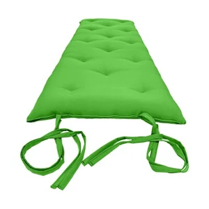 Japanese Floor Rolling Futon Mattress, Cotton Bed, Shikifuton 3 x 30 x 80 Lime - Picture 1 of 2