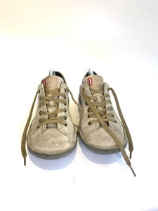 Camper Alicante Mens Slip On Lightweight Lace Up Shoes  Cream Size UK 6.5 Eur 41 - Picture 1 of 10