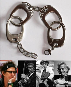Pulsera de Esposa Estilo Keith Richards - Accesorio de Joyería Keef Rolling Stones - Imagen 1 de 9