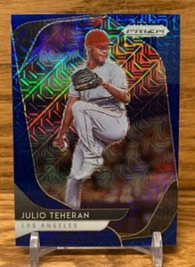 JULIO TEHERAN 2020 BLUE MOJO #'d /175 SP Panini Prizm Los Angeles ANGELS - Picture 1 of 3