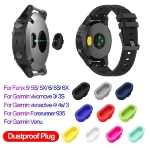 Plug Silicone For Garmin Vivoactive 3 4 4S Fenix 6 6S 6X 5 5X 5S Forerunner 935 - Zdjęcie 1 z 16