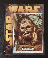 1977 Vintage STAR WARS ADPAC General Mills cereal Sticker - CHEWBACCA VG+
