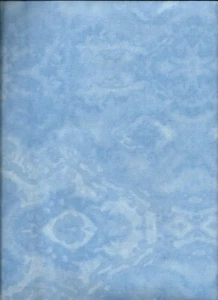 New AE Nathan Comfy Prints Light Blue Blender Flannel Fabric by the Half Yard - Picture 1 of 2