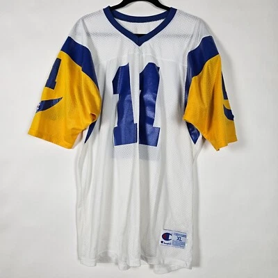 Vintage Champion Activewear 11 Mens XL Short Sleeve Football Jersey - Image 1 of 4