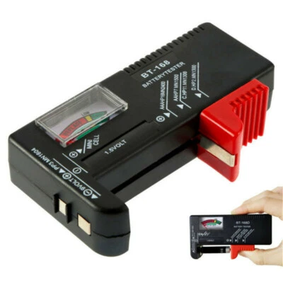 Universal Digital Battery Tester Checker AA, AAA, 9V PP3, 1.5V - Image 1 of 4
