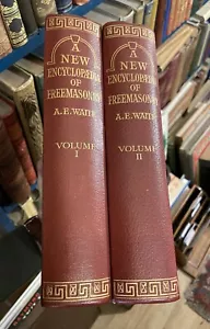 A E Waite : New Encyclopaedia of Freemasonry : Mysteries Masonic Rites History - Picture 1 of 11