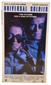 Universal Soldier VHS 1992 Jean-Claude Van Damme Dolph Lundgren Pre Owned - Picture 1 of 2