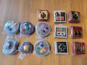 Nintendo Capsule Toy Controller Button Collection 1 & 2 Key Chain US SELLER - Picture 1 of 16