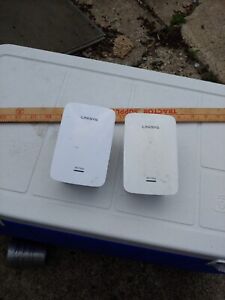 2 Linksys RE7000 Gigabit Range White Extender WiFi Booster Repeater 