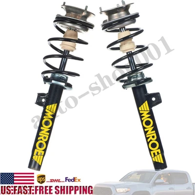 Juego de 2 muelles helicoidales delanteros completos Monroe para 07-13 BMW 328i 335i 128i_SP Foto 1 de 4