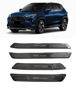 Protector de moldura de placa de desgaste para alféizar de puerta accesorios cruzados para 24 Toyota Yaris - Imagen 1 de 6