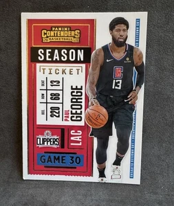2020-21 Panini Contenders NBA Basketball Card #50 Paul George, Clippers (J5) - Bild 1 von 2