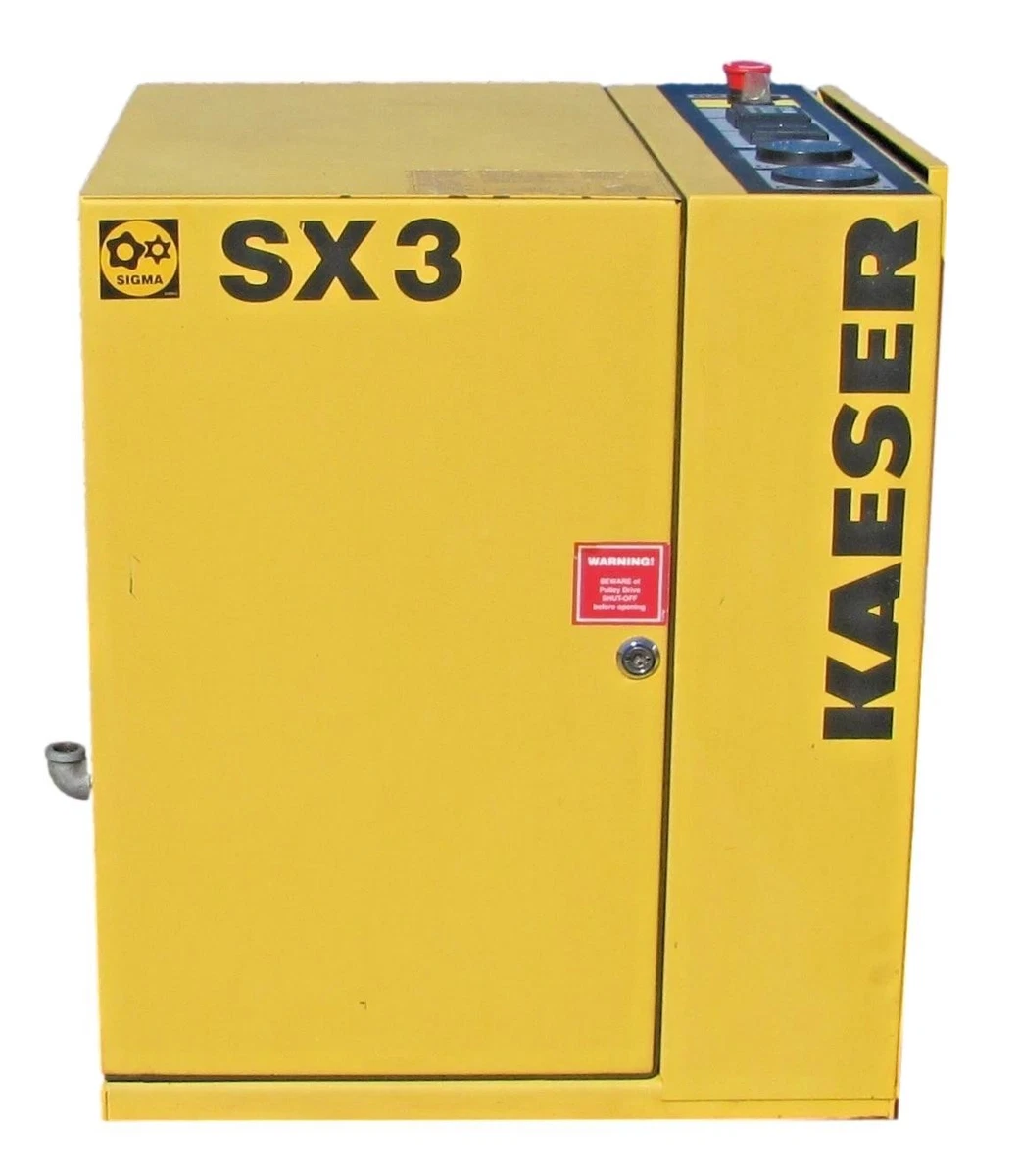 Kaeser 3HP Rotary Screw Air Compressor SX3 11.5 CFM 230V 3 Phase