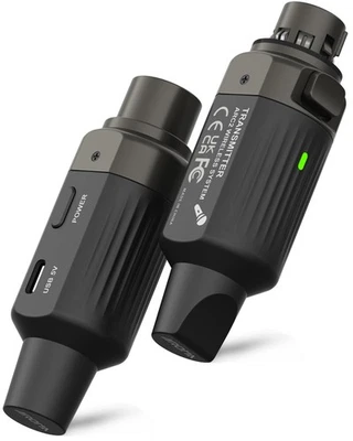 Aroma Trasmettitore e Ricevitore Wireless XLR, Microp Wireless UHF Professionale... - Immagine 1 di 4