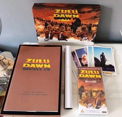 Zulu Dawn Limited Edition Boxset  1999 VHS Tape Film Poster Cards and Script VGC - Image 1 of 4
