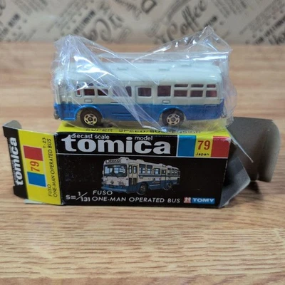 Tomica Black Box No.79 Mitsubishi Fuso One-Man Operated Bus Japan Vintage - Image 1 of 4