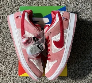 Nike SB Dunk Low x Strangelove Skateboards Valentines Day sz12 - Picture 1 of 4
