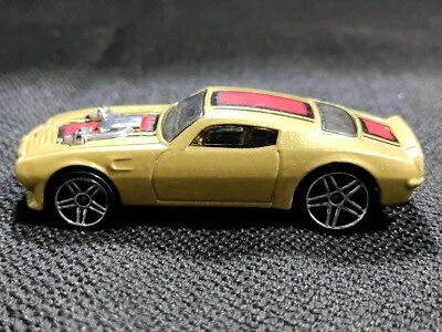 Hot Wheels 2007 Pontiac Firebird Gold 1st Editions 1:64 Loose Die-Cast - Image 1 of 4