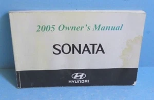 05 2005 Hyundai Sonata owners manual - Picture 1 of 1