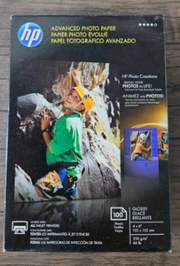 Hewlett Packard Q6638A 4 x 6 Zoll glänzendes Druckerpapier - 100 Blatt C1 - Bild 1 von 2