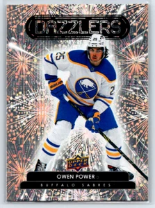 2022-23 Upper Deck Series 1 - Dazzlers Owen Power #DZ-50 Orange (RC) - Bild 1 von 2