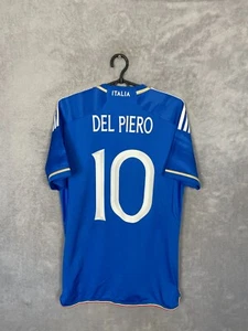 Del Piero Italy Home football shirt Adidas Maglia Mens Size S - Picture 1 of 10