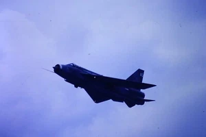 ENGLISH ELECTRIC LIGHTNING Aircraft - Original 35mm SLIDE - Picture 1 of 2