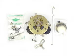 VTG Korean Sau Jin Ltd Daewoo 31 Day Round Clock Movement for Parts or Repair - Picture 1 of 9