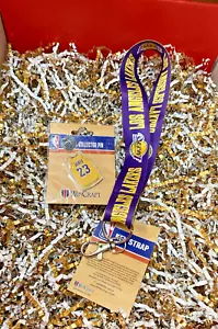 Los Angeles Lakers 2 Pcs Bundle WinCraft Key Strap & LeBron James Jersey ๐๐๐ - Picture 1 of 2