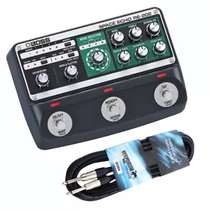 Boss RE-202 Space Echo Effektgerät + keepdrum Klinkenkabel - Bild 1 von 7