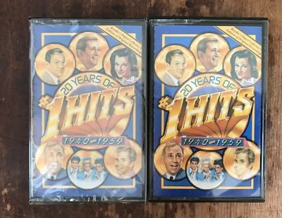 20 Years Of #1 Hits Reader’s Digest 2 Cassette Tapes One New/One Used Ink Spots! - Image 1 of 4