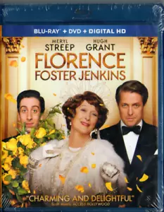 Florence Foster Jenkins (Blu-ray/DVD 2016) Meryl Streep-Hugh Grant - Picture 1 of 2