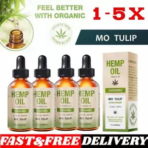 Aceite de semilla de cáñamo orgánico de cáñamo puro 10000 mg 30 ml alivio del dolor ansiedad sueño ✅✅✅ - Imagen 1 de 20