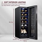Wine Cellar Temperature Control Wine Fridge 12 Bottle Wine Cooler Refrigerator 