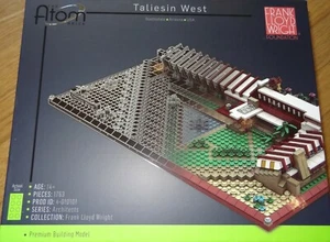 Taliesin West Atom Brick Premium Building Model Kit Block Frank Lloyd Wright  - Picture 1 of 10