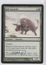2006 Magic: The Gathering - Coldsnap Bull Aurochs #107 0d2