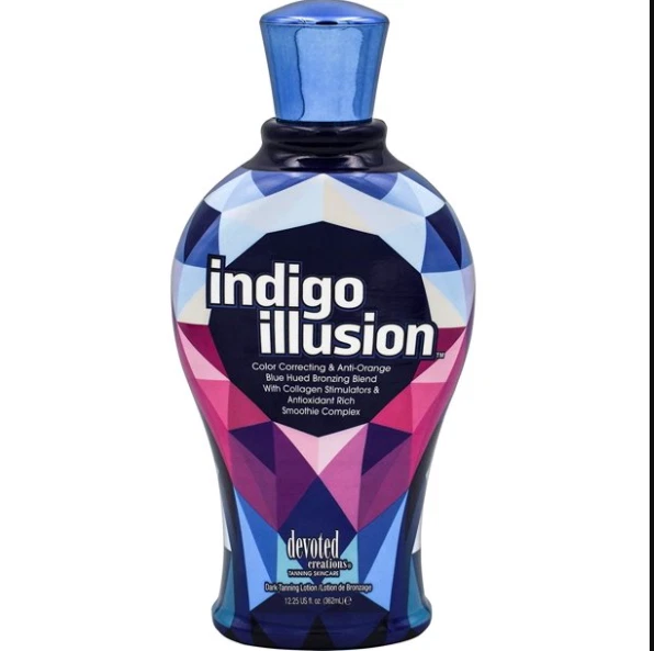 Devoted Creations INDIGO ILLUSION Color Correcting Bronzing Tanning Lotion 12.25