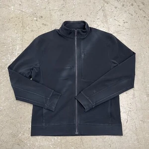 Lululemon Sojourn Jacket Mens XL Black Faded Performance Athleisure Full Zip - Picture 1 of 16