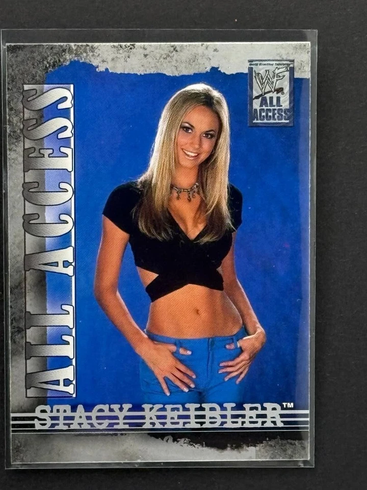 2002 Fleer WWF WWE All Access STACY KEIBLER Wrestling RC #42 - Imagem 1 de 1