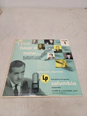 I Can Hear It Now Volume 1 - Edward R Murrow - Columbia Masterworks ML-4095 - Image 1 of 3