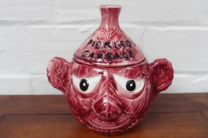 Vintage Retro Price Kensington Ceramic Double Face Pot ~ Pickled Cabbage - Picture 1 of 10