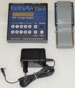Quasimidi Gigacard 512 Styles für Roland E-35/E-36/E-56/E-70,Expander RA-90 RAR! - Bild 1 von 1